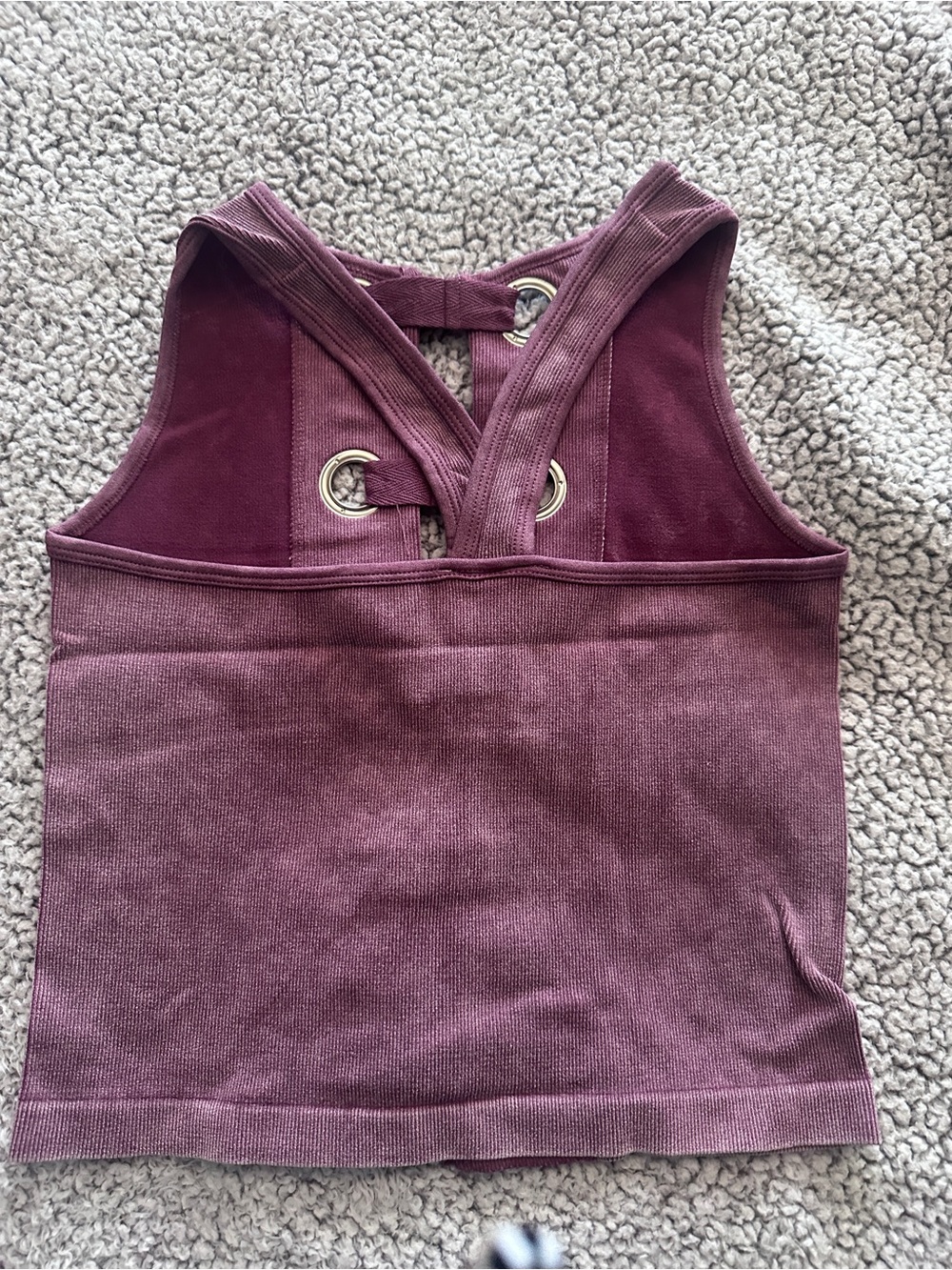 Pebby Forevee-Lace-Up Tank Top - Picture 2 of 5